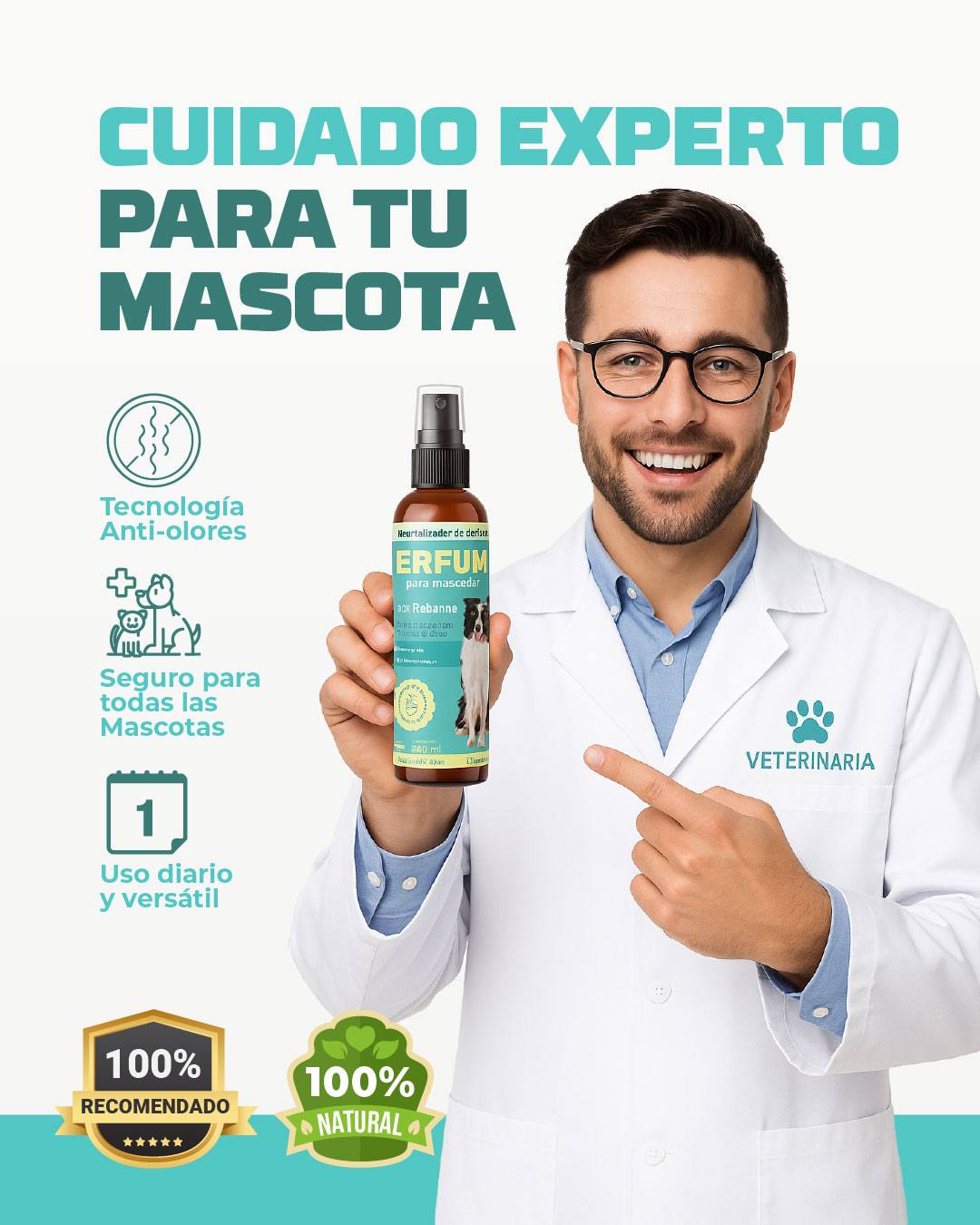 Perfume para Macotas / Neutralizador de olores