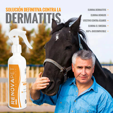 Renovapet tópico 🐶 Protege La Piel De Bacterias, Elimina Sarna y Ácaros🐕🐈